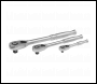 Sealey AK7933 Premier Platinum Pear-Head Ratchet Wrench Set with Flip Reverse 3pc