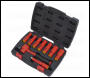 Sealey AK7942 Premier Insulated Socket Set 3/8 inch Sq Drive 9pc - VDE Approved