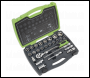 Sealey AK7961 Socket Set 26pc 1/2 inch Sq Drive 6pt WallDrive® Metric