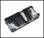 Sealey AK7978 Premier Black Combination Ratchet Spanner Set 7pc