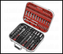 Sealey AK7981 Premier Socket Set 1/4 inch , 3/8 inch  & 1/2 inch Sq Drive 172pc