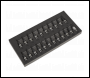 Sealey AK7985 TRX-Star*/Hex/Spline Socket Bit Set 22pc 3/8 inch Sq Drive - Premier Black