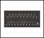 Sealey AK7985 Premier Black TRX-Star*/Hex/Spline Socket Bit Set 3/8 inch Sq Drive 22pc