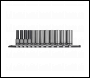 Sealey AK7993 Premier Black Deep Socket Set 3/8 inch Sq Drive 12pc