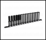 Sealey AK7995 Premier Black Deep Socket Set 1/2 inch Sq Drive 13pc