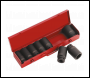 Sealey AK80/9M Impact Socket Set 8pc 3/4 inch Sq Drive Deep Metric