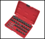 Sealey AK8132 Slim Design Bolt & Nut Extractor Set 32pc