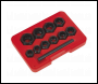 Sealey AK8183 Bolt Extractor Set 11pc Spanner Type