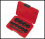 Sealey AK8183 Bolt Extractor Set 11pc Spanner Type