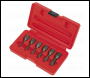 Sealey AK8185 Screw Extractor Set 3/8 inch Sq Drive 6pc