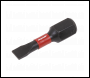 Sealey AK8201 Premier Slotted Impact Power Tool Bits 4.5 x 25mm 3pc