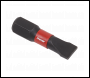 Sealey AK8203 Premier Slotted Impact Power Tool Bits 6.5 x 25mm 3pc