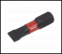 Sealey AK8203 Premier Slotted Impact Power Tool Bits 6.5 x 25mm 3pc