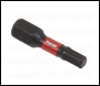 Sealey AK8212 Premier Hex Impact Power Tool Bits 4 x 25mm 3pc