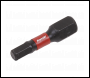 Sealey AK8212 Premier Hex Impact Power Tool Bits 4 x 25mm 3pc