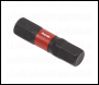 Sealey AK8214 Premier Hex Impact Power Tool Bits 6 x 25mm 3pc