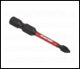 Sealey AK8232 Premier Pozi Impact Power Tool Bits #1 x 50mm 3pc