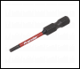Sealey AK8235 Premier Hex Impact Power Tool Bits 2.5 x 50mm 3pc