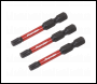 Sealey AK8244 Premier TRX-Star* Impact Power Tool Bits T27 x 50mm 3pc