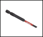 Sealey AK8251 Premier Slotted Impact Power Tool Bits 4.5 x 75mm 3pc