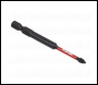 Sealey AK8254 Premier Phillips Impact Power Tool Bits #1 x 75mm 3pc