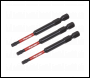 Sealey AK8267 Premier TRX-Star* Impact Power Tool Bits T20 x 75mm 3pc