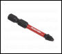 Sealey AK8275 Premier Pozi Impact Power Tool Bits #2 x 50mm 10pc