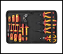 Sealey AK83463 Screwdriver, Pliers & Scissor Set 12pc - VDE Approved