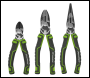 Sealey AK8376HV Premier High Leverage Pliers Set 3pc - Green