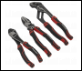 Sealey AK8377 Premier High Leverage Pliers Set 3pc