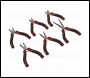 Sealey AK8381 Premier Mini Pliers Set 6pc