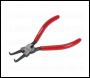 Sealey AK84543 Circlip Pliers Internal Bent Nose 180mm