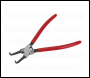 Sealey AK84563 Circlip Pliers Internal Bent Nose 230mm