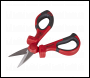 Sealey AK8526 Premier Insulated Scissors - VDE Approved
