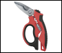 Sealey AK8527 Heavy-Duty Electrician's Angled Shears 200mm 3-In-1