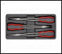 Sealey AK8576 Premier Extra-Long Needle Nose Pliers Set 400mm 3pc