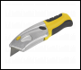 Sealey AK8603 Retractable Utility Knife Quick Change Blade