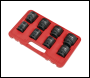 Sealey AK886 Premier Impact Socket Set 3/4 inch Sq Drive 8pc