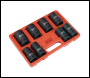 Sealey AK888M Premier Deep Impact Socket Set 1 inch Sq Drive 8pc