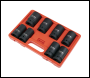 Sealey AK888M Premier Deep Impact Socket Set 1 inch Sq Drive 8pc
