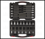 Sealey AK89002 Premier Platinum Spline Socket Bit Set 3/8 inch Sq Drive 26pc