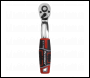 Sealey AK8937 Premier Offset Ratchet Wrench with Flip Reverse 1/4 inch Sq Drive