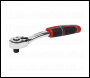 Sealey AK8938 Premier Pear-Head Offset Ratchet Wrench with Flip Reverse 3/8 inch Sq Drive
