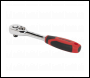 Sealey AK8946 Ratchet Wrench 1/4 inch Sq Drive Pear-Head Flip Reverse