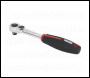 Sealey AK8980 Ratchet Wrench 1/4 inch Sq Drive Compact Head 72-Tooth Flip Reverse Premier Platinum