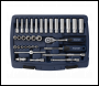 Sealey AK8990 Premier Socket Set 1/4 inch Sq Drive 33pc