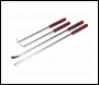 Sealey AK9100 Pry Bar Set 4pc Heavy-Duty with Hammer Cap