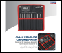 Sealey AK9109 Premier Roll Pin Punch Set Imperial 1/8-1/2 inch  9pc