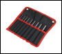 Sealey AK9109 Premier Roll Pin Punch Set Imperial 1/8-1/2 inch  9pc