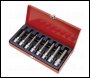 Sealey AK9310 Hex Socket Bit Set 8pc 1/2 inch Sq Drive Metric